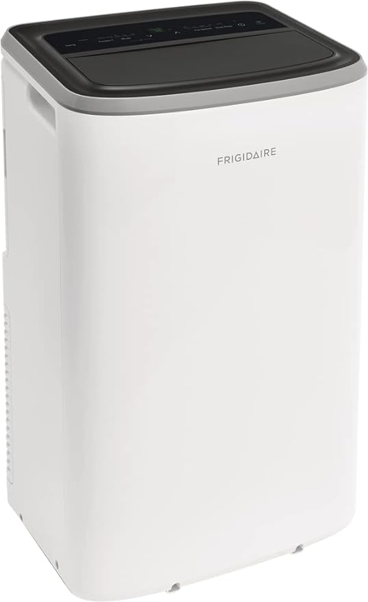 Portable Room Air Conditioner, 12K BTU (ASHRAE) / 8K BTU (DOE) with Multi-Speed Fan/Dehumidify Mode/Washable Filter, Built-in Air Ionizer/Wi-Fi Connected/Window Kit, in White