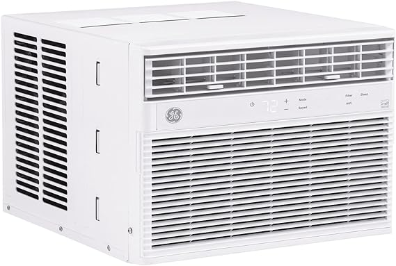 Window Air Conditioner 10000 BTU, Wi-Fi Enabled, Energy-Efficient Cooling for Medium Rooms, 10K BTU Window AC Unit with Easy Install Kit, Control Using Remote or Smartphone App