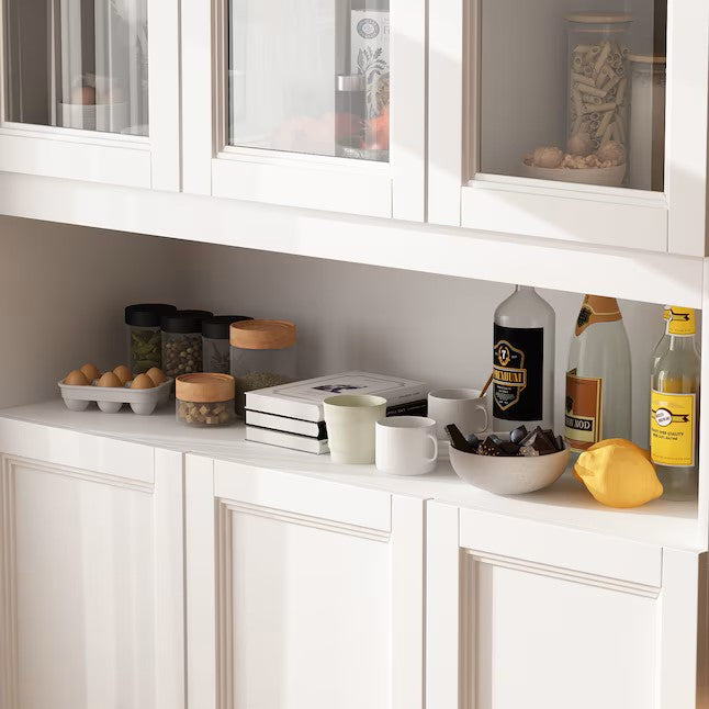 Contemporary/Modern White Pantry - 2 BOXES