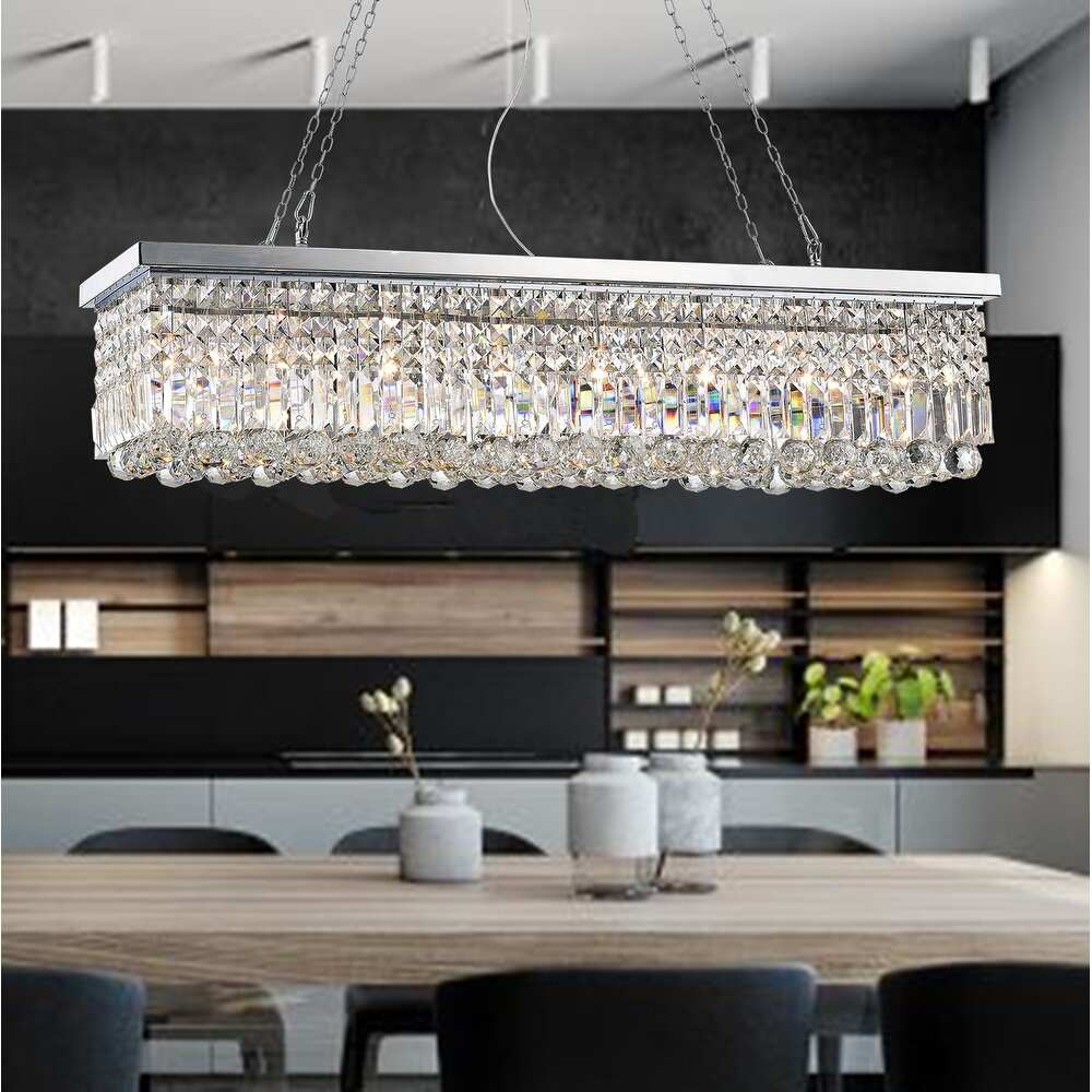 Cassiopeia 8-Light Crystal Chandelier - Metallic – Salvage & Co Indy