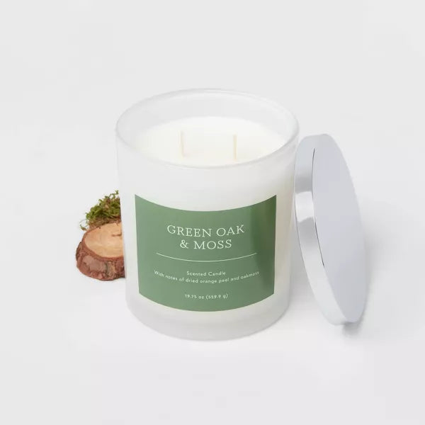 Green Oak And Moss Candle Target