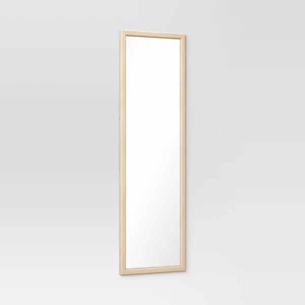 Framed Mirror Dark Wood