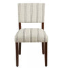 Set of 2 Stripe Dining Chairs