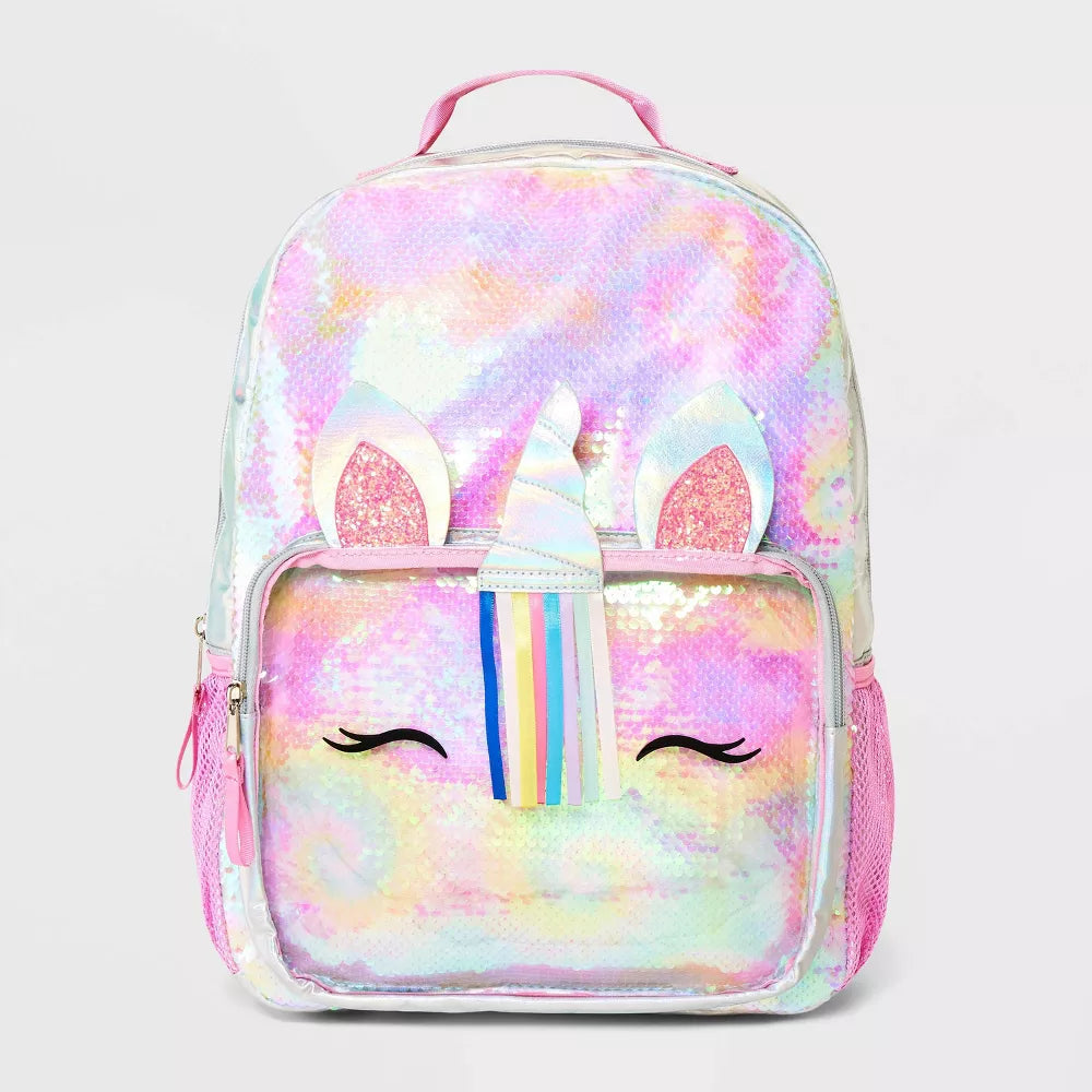 Unicorn Target Sequin Backpack Kids' 16