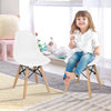 White Mini-sized DSW Dining Chair (Set of 4)