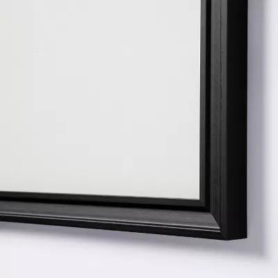 Matted to 4"x6" Gallery Frame Art Black