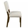 Set of 2 Stripe Dining Chairs