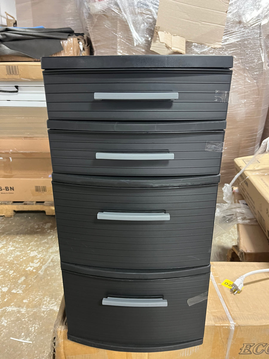 Brightroom 4 drawer tower in Black Salvage & Co Indy