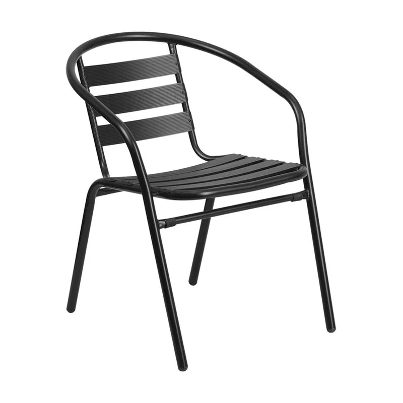 Black Metal Outdoor Chair (final cut, no further discounts)