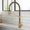 Brushed Brass Bolden Single Handle Drinking Water Filter Faucet for Reverse Osmosis or Water Filtration System