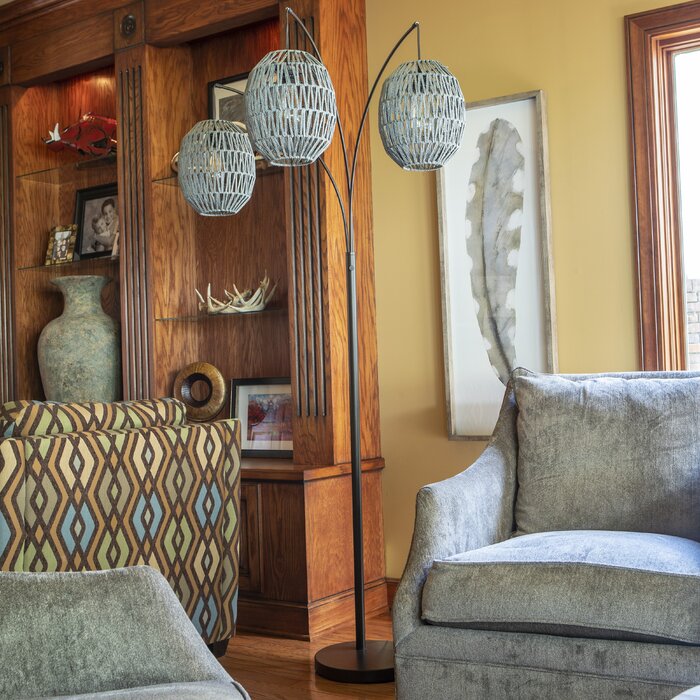 Mclean Black Tree Floor Lamp Salvage & Co Indy