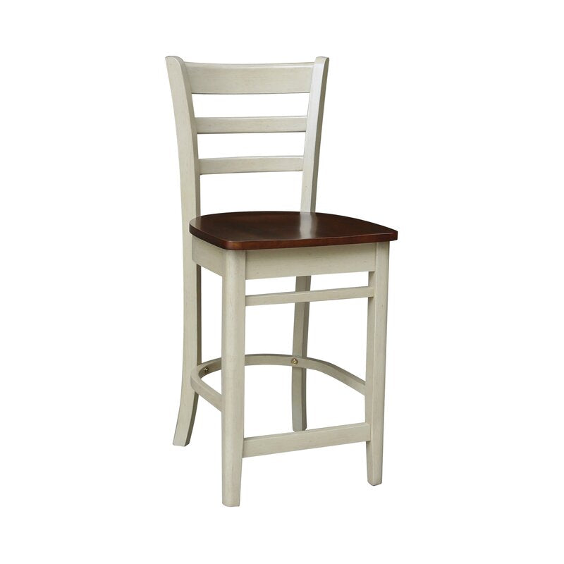Prestbury Solid Wood Counter Stool (Set of 2) Salvage & Co Indy