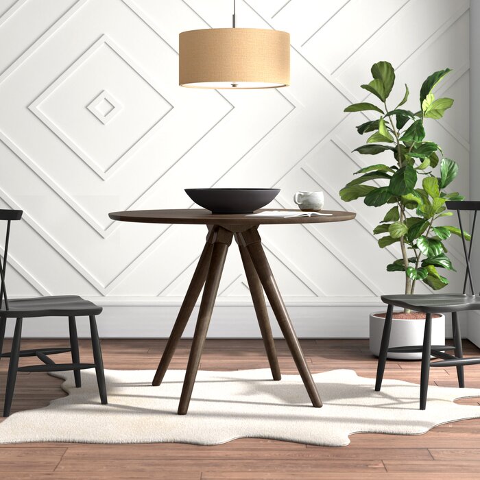 Raminez RubberWood Solid Wood Dining Table – Salvage & Co Indy
