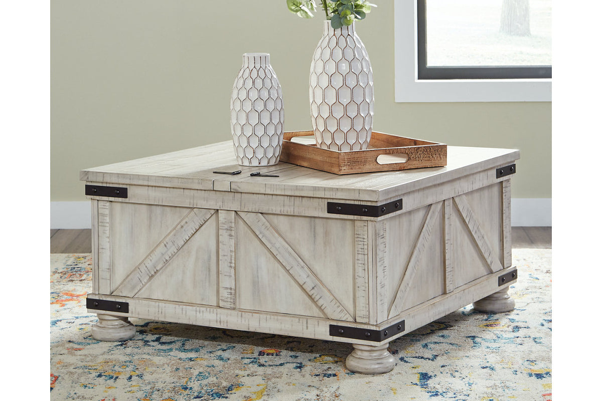 Carynhurst Hinged Lift Top Coffee Table – Salvage & Co Indy