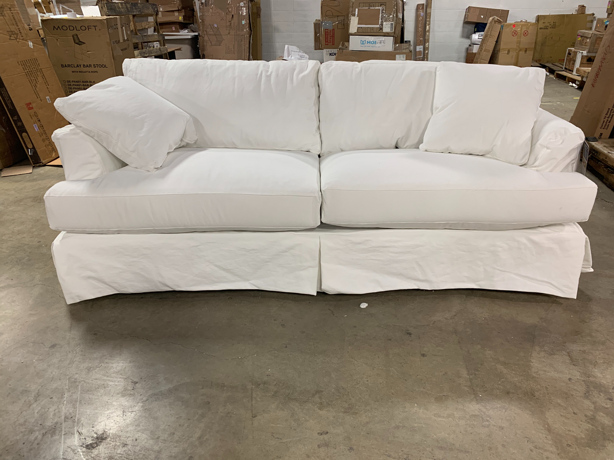 Carly 93" Recessed Arm Sofa Bed Salvage & Co Indy