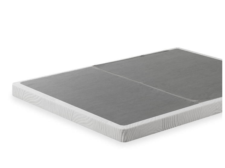 4 in. Profile Queen White Metal Box Spring, No Assembly VB394 Salvage & Co Indy