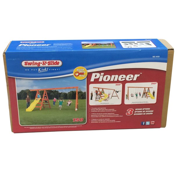 SwingNSlide Pioneer Swing Set Hardware Only Kit (wood and slide not Salvage & Co Indy