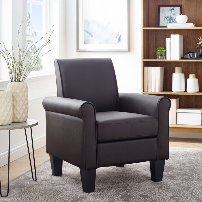 Austermann faux new arrivals leather armchair