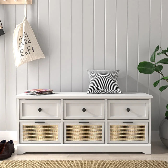 Berryville Drawers Storage Bench Salvage & Co Indy