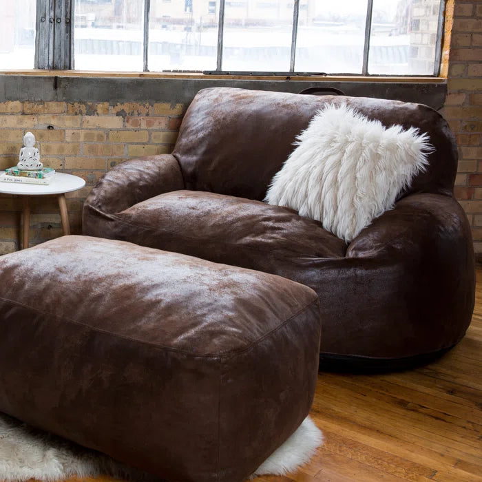 Nestle Large Bean Bag Sofa Salvage & Co Indy