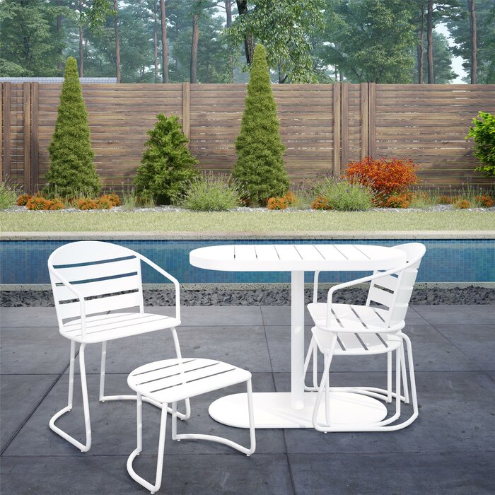 Drayton patio 5 piece online bistro set