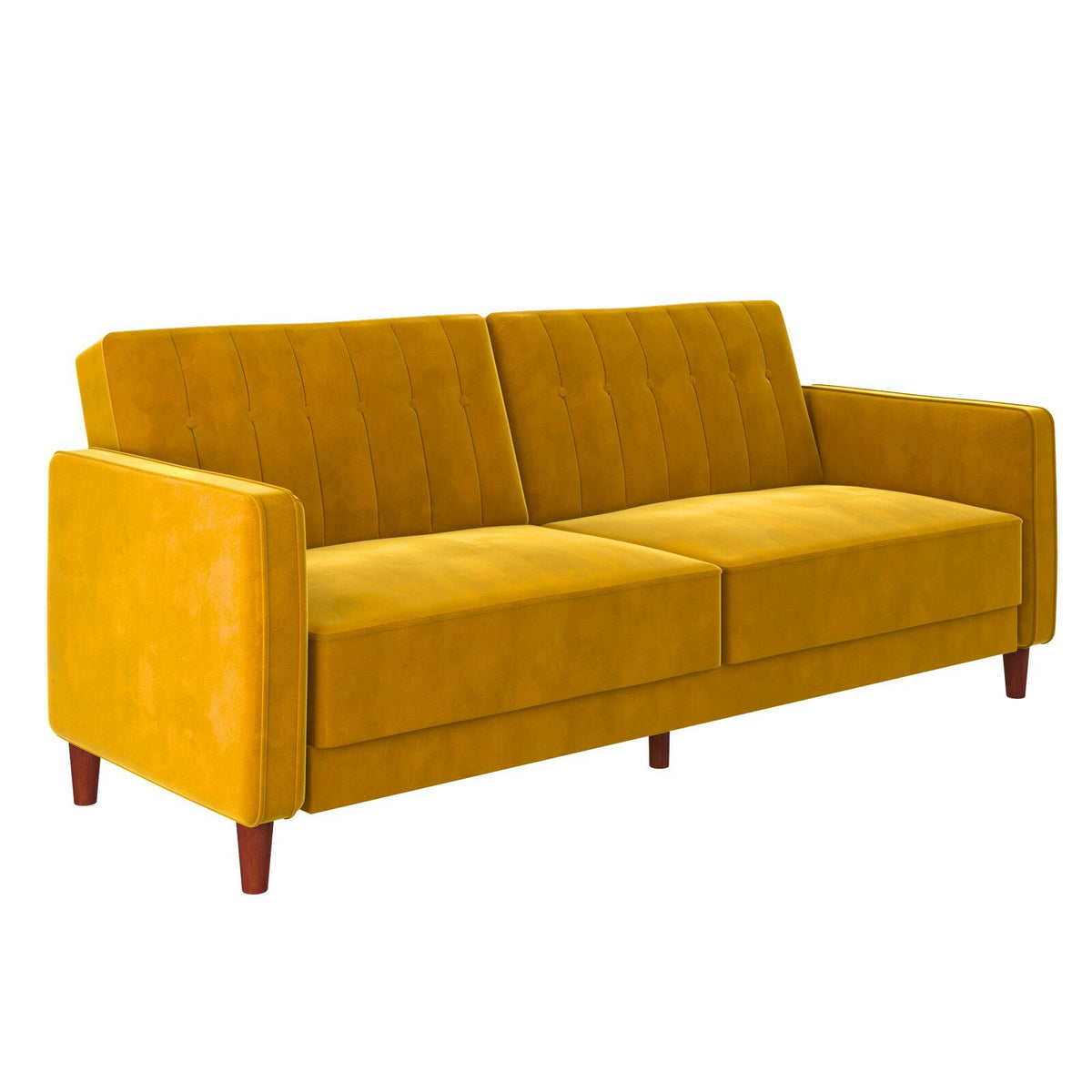 Imani velvet online square arm sleeper
