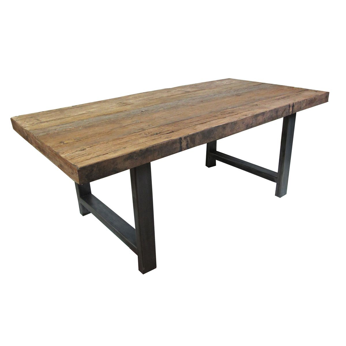 Restoration Solid Wood Dining Table – Salvage & Co Indy