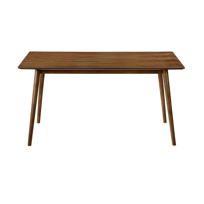 Menominee Rubberwood Solid Wood Dining Table – Salvage & Co Indy