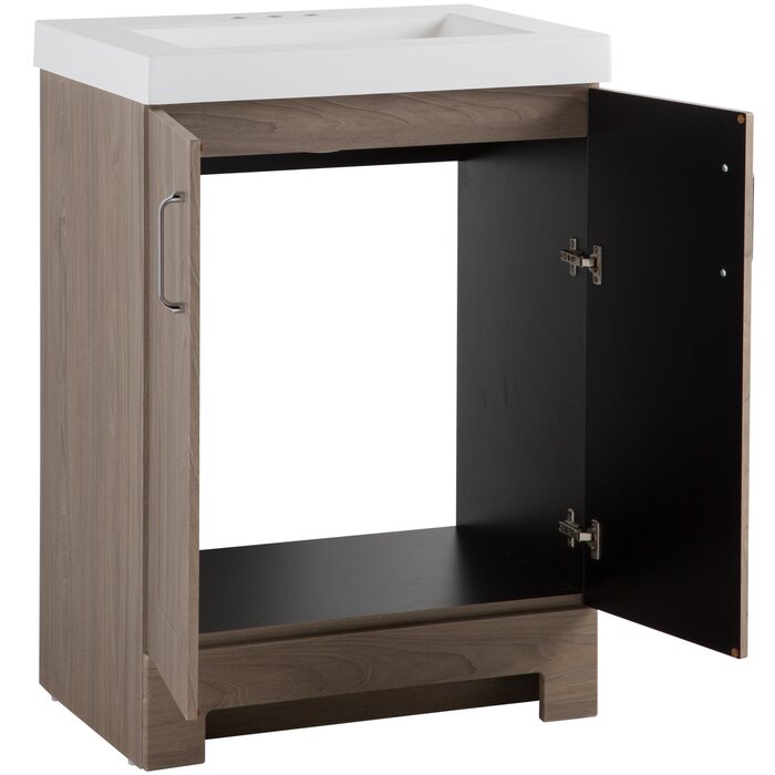 Nels 25" Single Bathroom Vanity Set Salvage & Co Indy