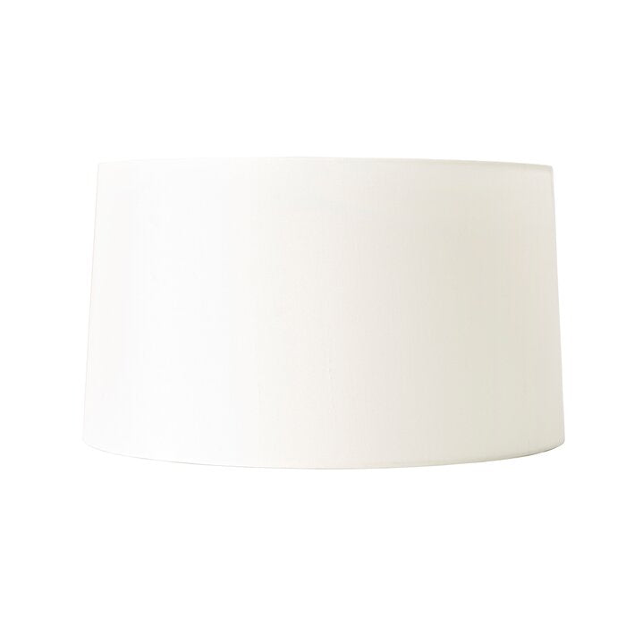 Paper Drum Lamp Shade in OffWhite Salvage & Co Indy