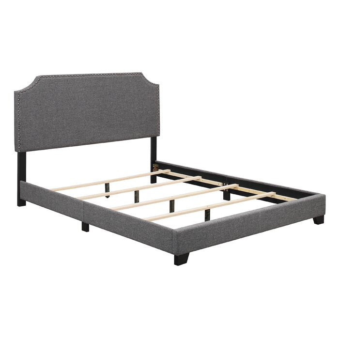 Pomfret upholstered low profile standard outlet bed