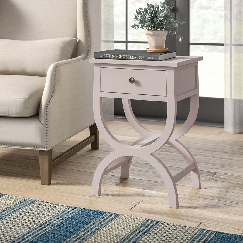 Rabun Solid Wood End Table Salvage & Co Indy