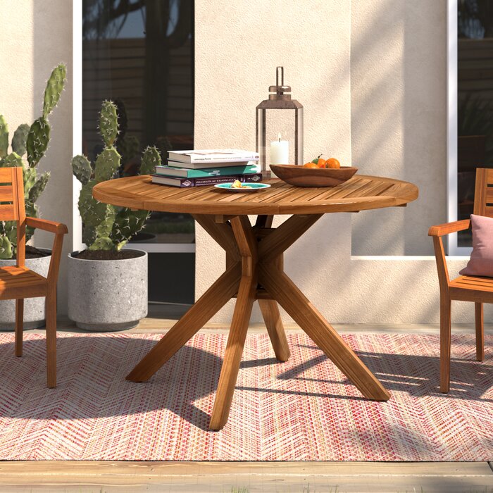 Renaud Solid Wood Dining Table – Salvage & Co Indy