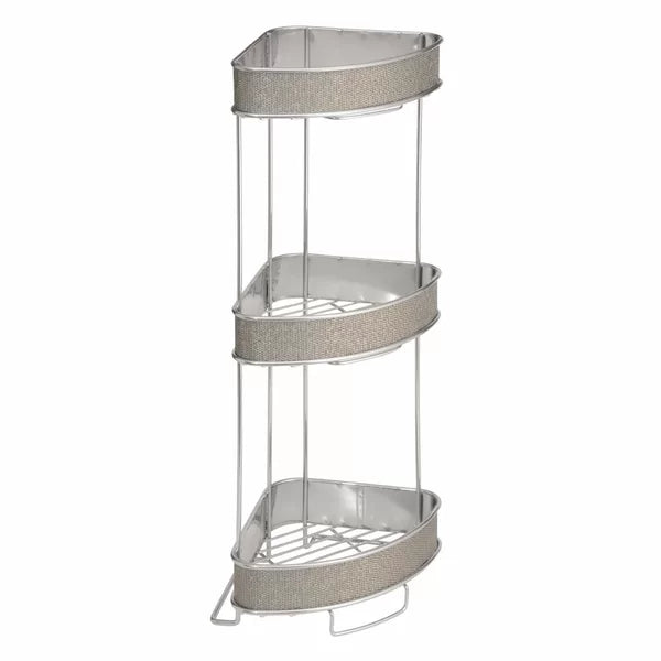 Stainless Steel Floor Shower Caddy – Salvage & Co Indy