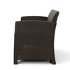 Yoselin 67.7'' Wide Outdoor Wicker Patio Sofa with Cushions