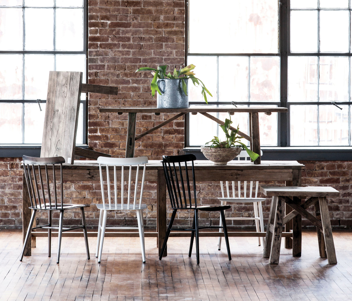 Workshop 8' Dining Table – Salvage & Co Indy