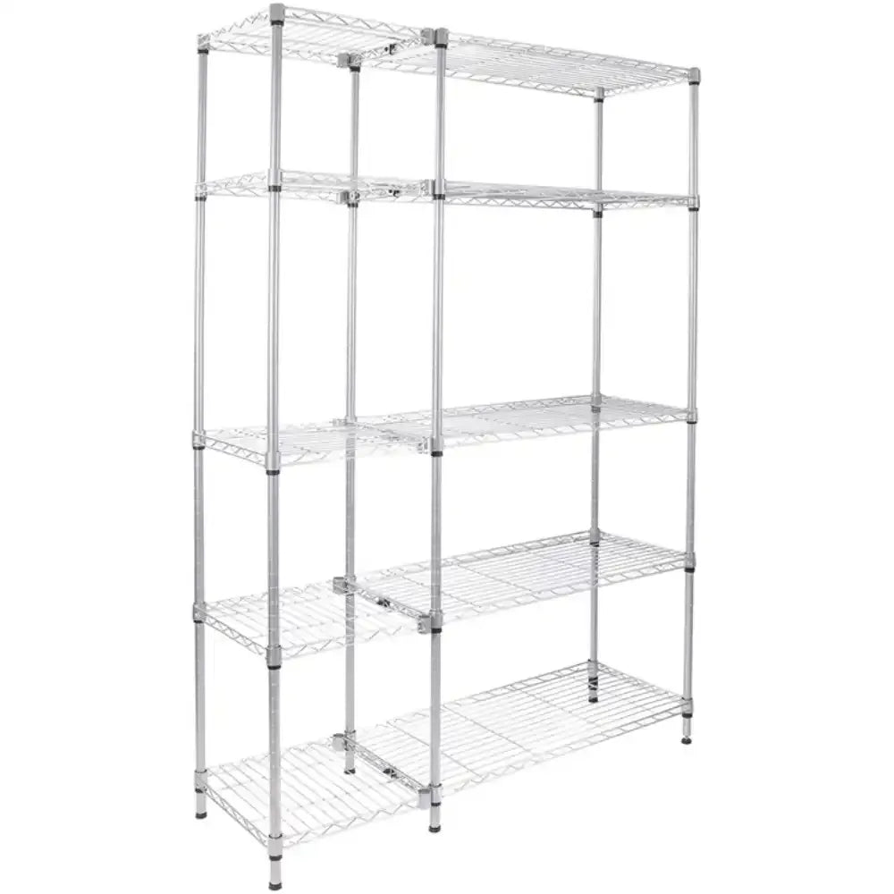 5 Tier Wire Shelving Unit Salvage & Co Indy