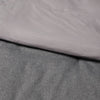 Applique Border Comforter and Sheet Set Gray - King