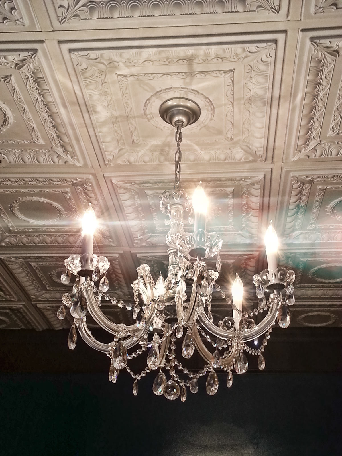 Regal Ceiling Tile - Dusky Nickel - 10 Tiles