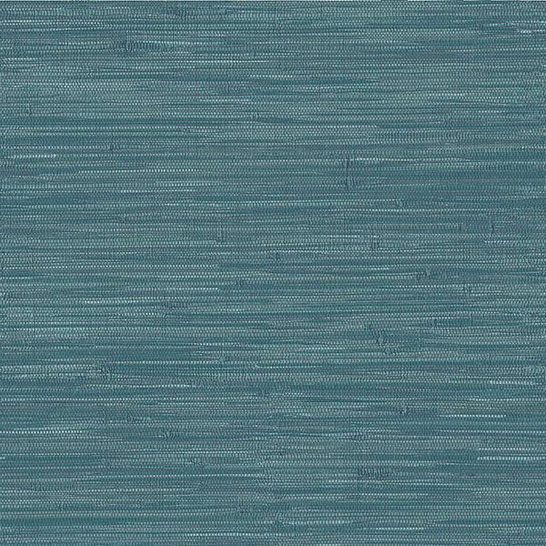 Navy Grassweave Peel and Stick Wallpaper