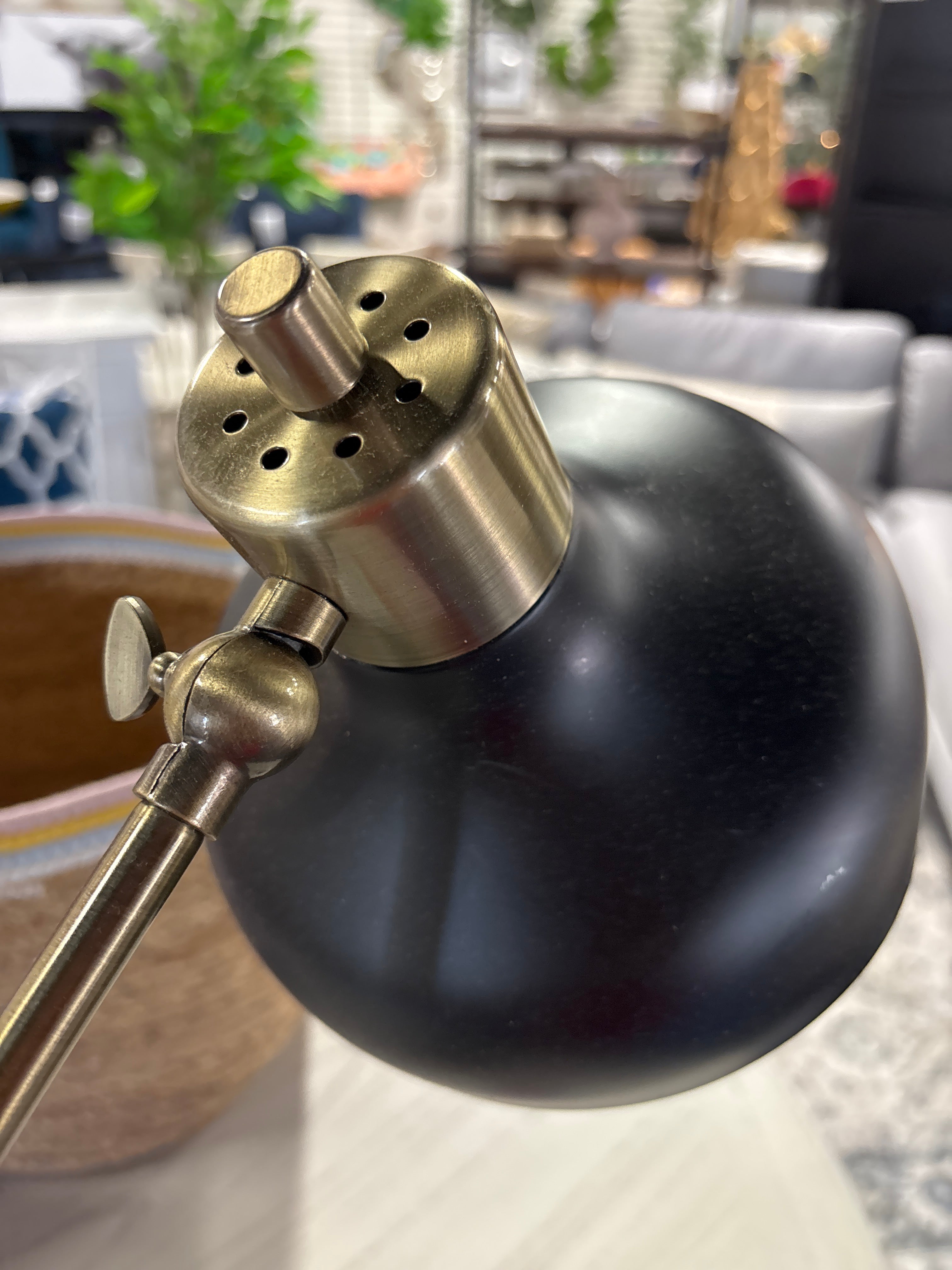 Crosby Schoolhouse Desk Lamp - Black SHOWROOM ITEM