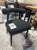Tov Furniture Spara Black Performance Boucle Side Chair SHOWROOM ITEM