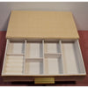 Two Drawer Woven Jewelry Organizer Cream, final cut