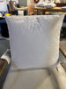 Linen Antelope Throw Pillow Cover - Beige Animal Print SHOWROOM ITEM