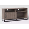 Mixed Material TV Stand - Gray