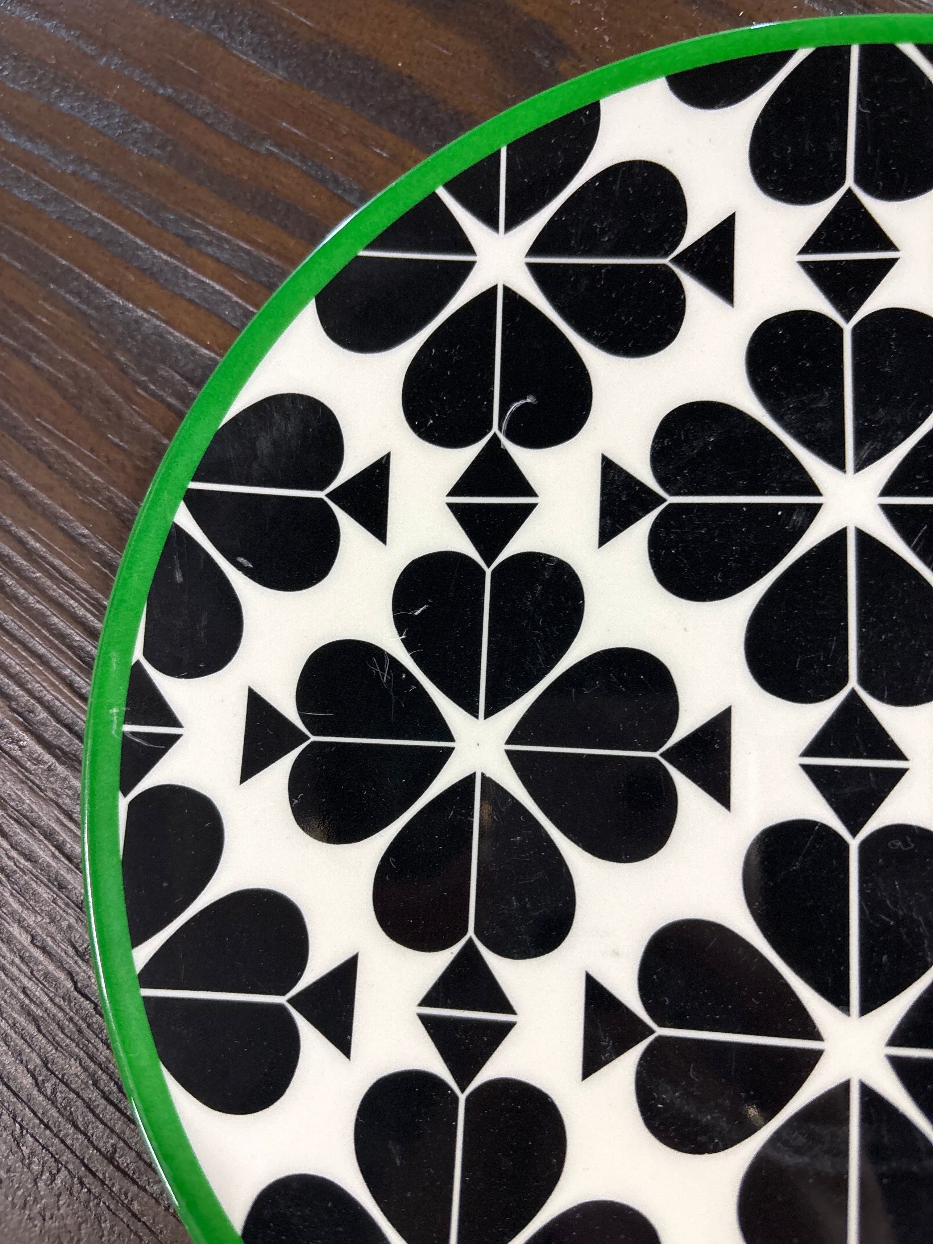 (Set of 5) Kate Spade NY x Target Melamine Salad Plates + 2 Free Large PLates SHOWROOM ITEM