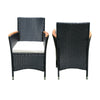 7 Piece Outdoor Wicker Sectional Dining Set