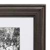 Bordeaux Gallery Wall Kit, Set of 10 with Assorted Size Frames in 3 Different Finishes - White Wash, Charcoal Gray, and Rustic Gray