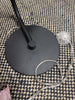 Smoked Glass Floor Lamp - Black SHOWROOM ITEM