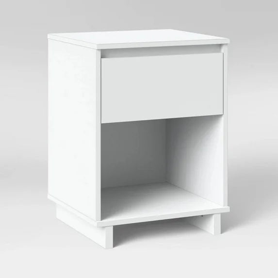 Modern Nightstand White